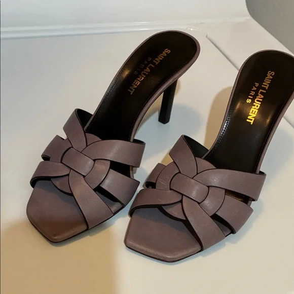 Saint Laurent Women's Taupe Heels brand New. - Picture 2 of 6